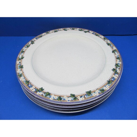 Christopher Stuart Springfest 8" Salad plates Bundle of 4 - Picture 8 of 9